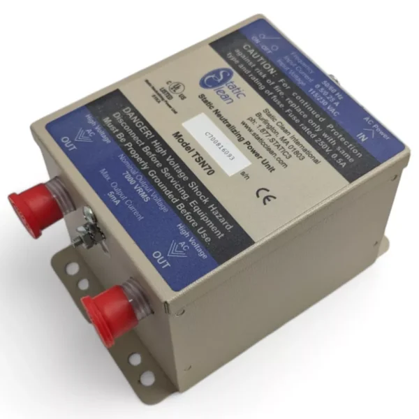 Static Clean TSN70 Static Neutralizing Power Unit 115-230VAC 0.5/0.25A - Image 9