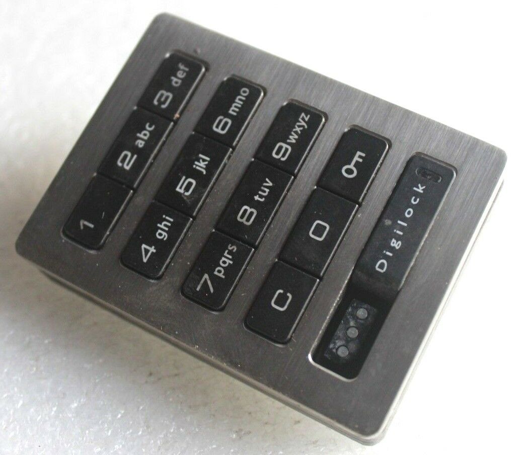 Lot of 8 Digilock DK-ATS Shared Use Digital Keypad & Lock 