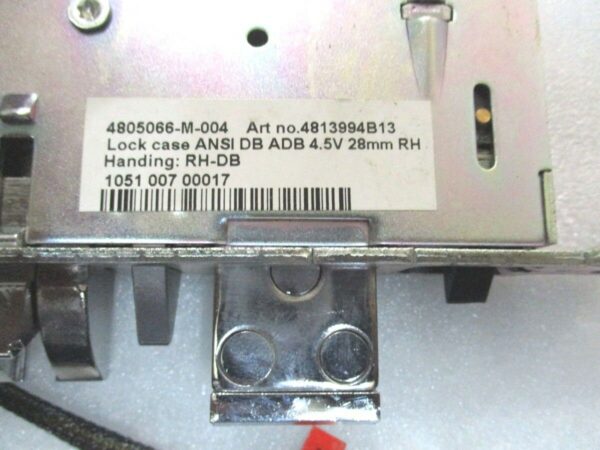 New VingCard Standard Mortise Lock case 4.5V 28MM 4813994B13 RH-DB RIGHT HAND 