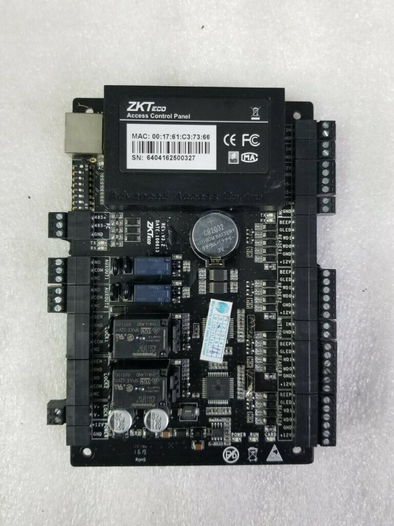 Zkteco Access Control Panel 12v Dc Electro Extreme