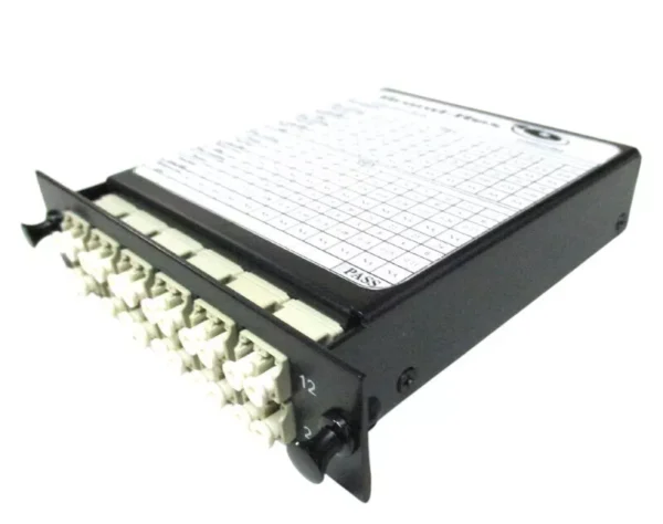 BRAND REX MTMLGXLCOM324 LGX MODULE 2XMPO 24 LC OM3 PATCH PANEL