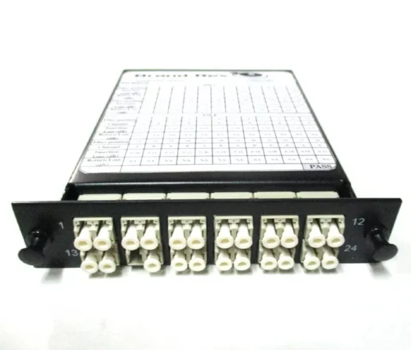 BRAND REX MTMLGXLCOM324 LGX MODULE 2XMPO 24 LC OM3 PATCH PANEL - Image 6