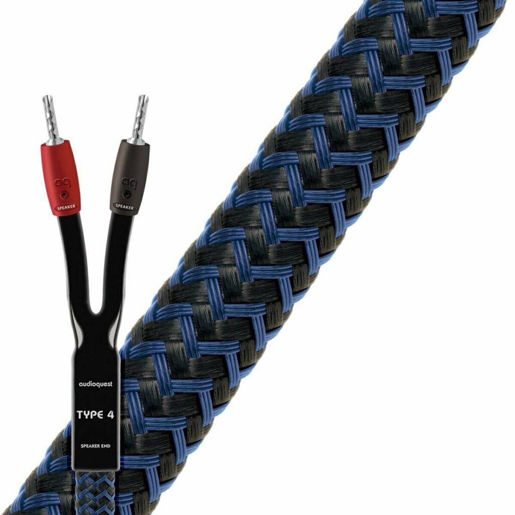 AudioQuest Type 4 Speaker Cables 10 ft. (3.0m) Electro Extreme