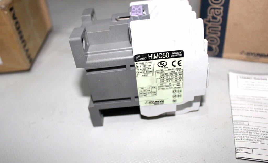 HYUNDAI AC Magnetic Contactor HiMC50 Coil voltage – Electro Extreme