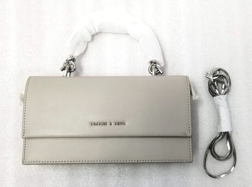 CHARLES＆KEITH New Arrival for Spring 2020 CK6-10840136 Metal Handle  Flip-open Long Wallet - AliExpress