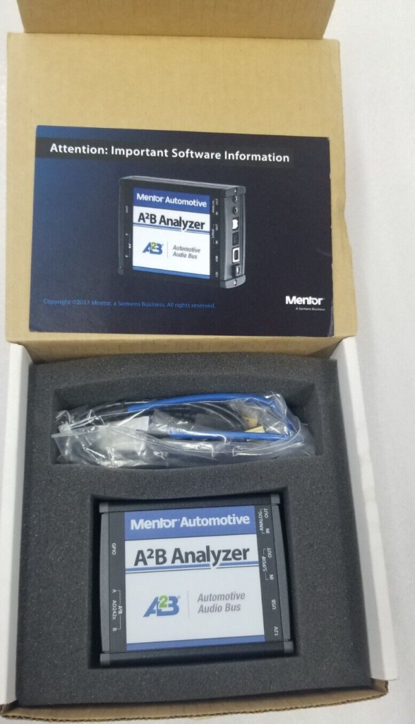 Mentor Graphics P/N 269198 A2B Analyser Rev 3.0 W/o Software. – Electro ...