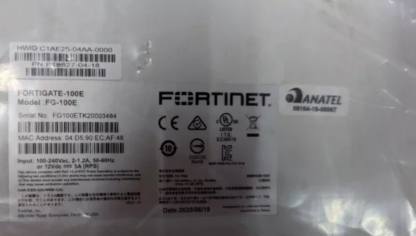 Fortinet FG-100E Security Appliance Firewall fortigate-100E - Image 7