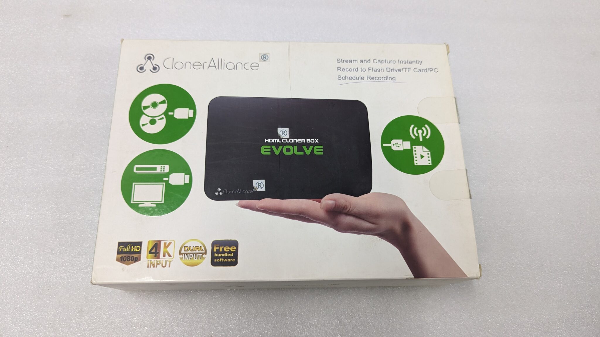 HDML Cloner Alliance Box Evolve Electro Extreme