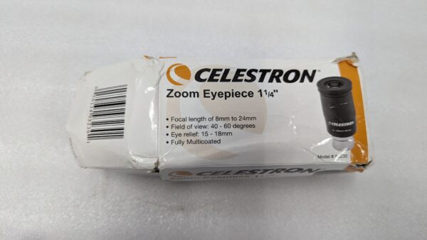 Celestron 93230 8 to 24mm 1.25 Zoom Eyepiece, Black - Image 4