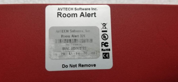 AVTECH Room Alert 32E Monitor Advanced Temperature and Environment Monitor. - Image 13