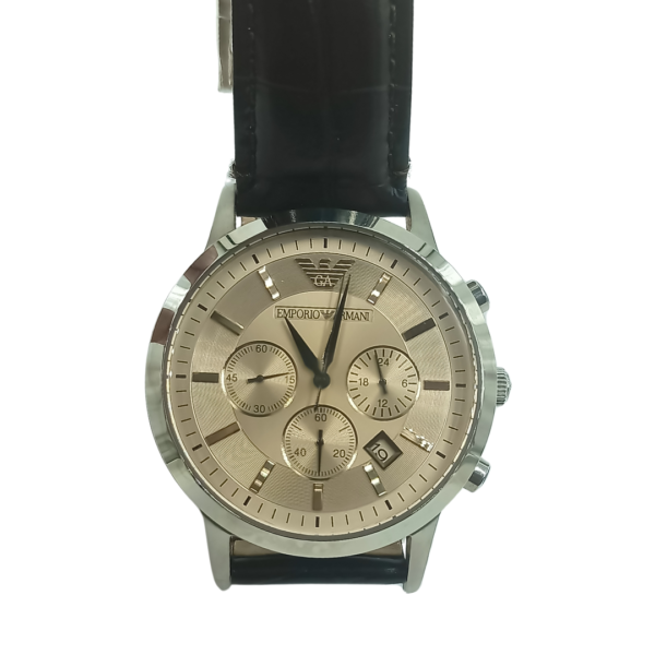 Emporio Armani Renato Analog Beige Dial Men's Watch-AR2433 - Image 5