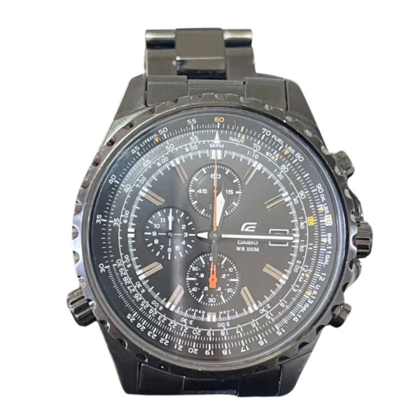 Casio Edifice Black Collection Chronograph Men's Watch EF-527