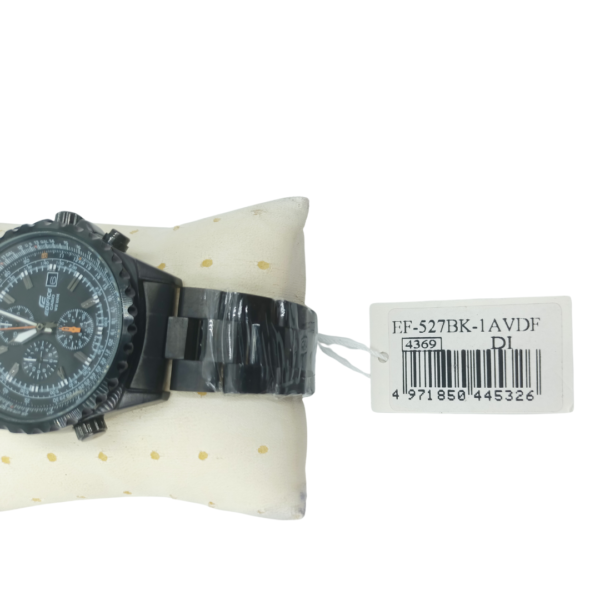 Casio Edifice Black Collection Chronograph Men's Watch EF-527 - Image 7