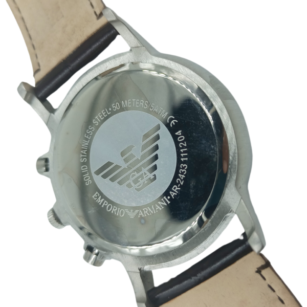 Emporio Armani Renato Analog Beige Dial Men's Watch-AR2433 - Image 12