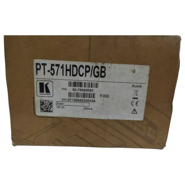 Kramer PT-571HDCP DVI over Twisted Pair Transmitter PT-571HDCP/GB - Image 7