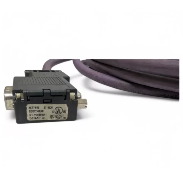 Siemens 6ES7972-0BB12-0XA0 PROFIBUS DP Connector Cable DB9 for S7-300/400 PLC - Image 4