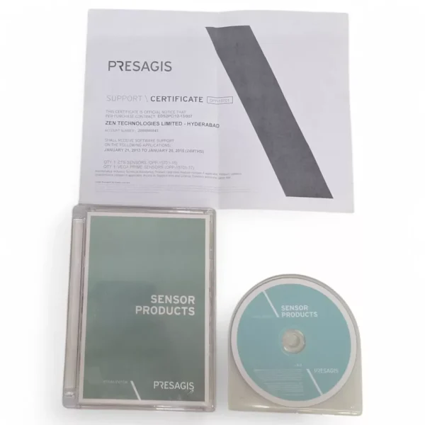 Presagis Sensor Products Software CD with License & Support Certificate - Image 3