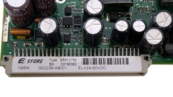 ABB EFORE 1MRK 002239-ABr01 /1MRK002239ABr01 24-60VDC Control Board - Image 3