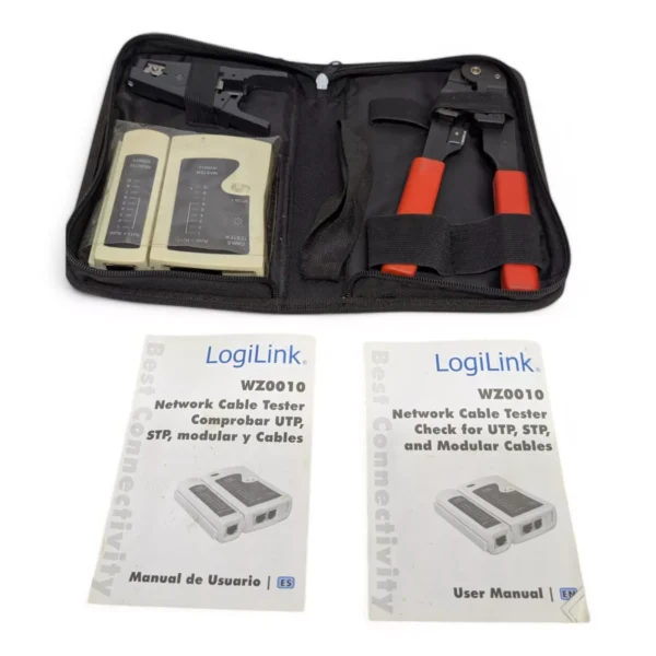 Logilink WZ0010 Cable Tester with Remote Unit for RJ11. RJ12 and RJ45 - Image 4