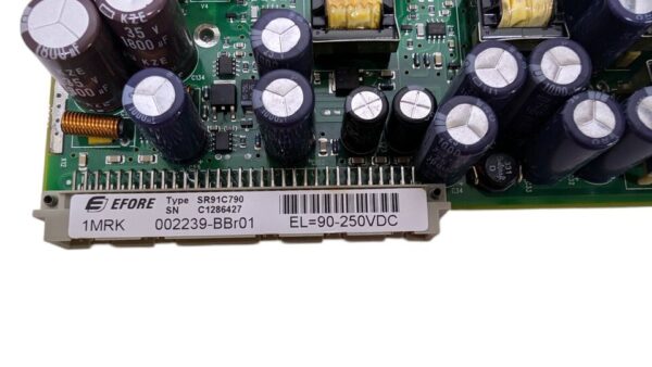 ABB EFORE 1MRK 002239-BBr01 /1MRK002239BBr01 EL=90-250VDC Control Board - Image 3