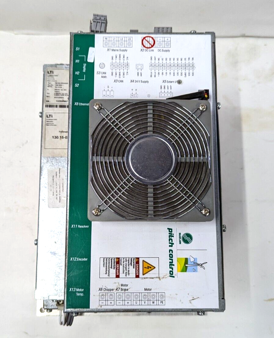 LTi DRIVES PME40.2DRA054P Wind Turbine Pitch Control Inverter P/N 1594