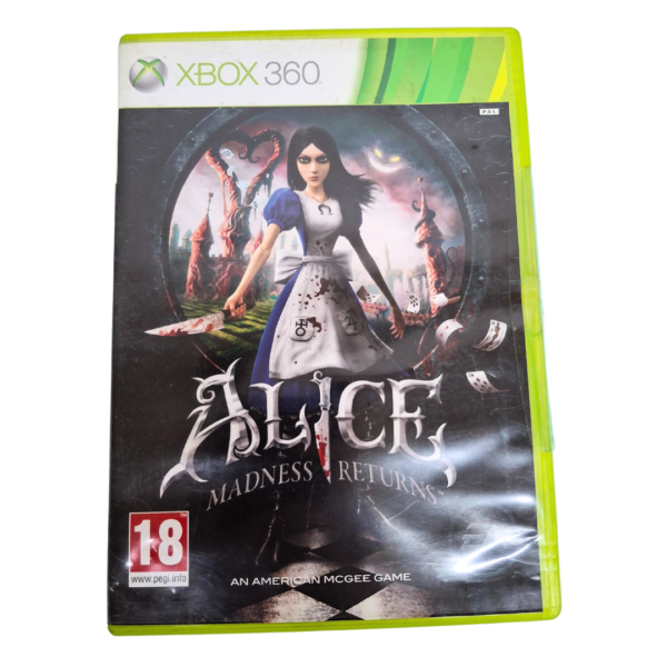 Alice Madness Returns Microsoft Xbox 360 An American MCGEE Game