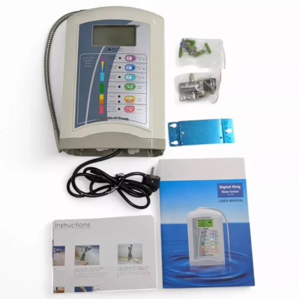 Alkaline Water Ionizer 5 Medical Grade Platinum Coated Titanium Plates 220-240 V