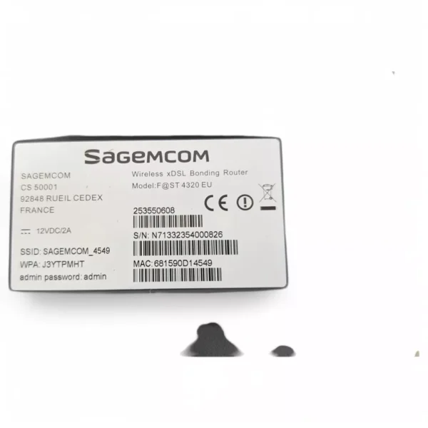 SAGEMCOM F@ST 4320 EU GENERIC Modem Router – Only for EU Countries - Image 7