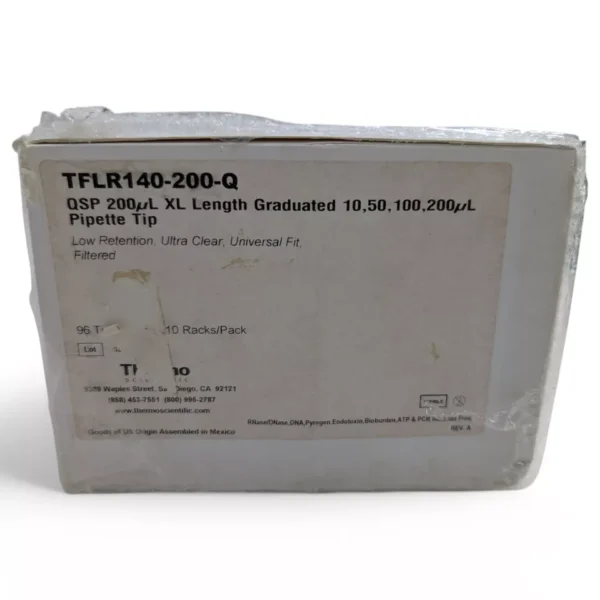 T/S QSP 200µL XL Pipette Tips Low Retention Filtered Universal Fit TFLR140-200-Q - Image 4