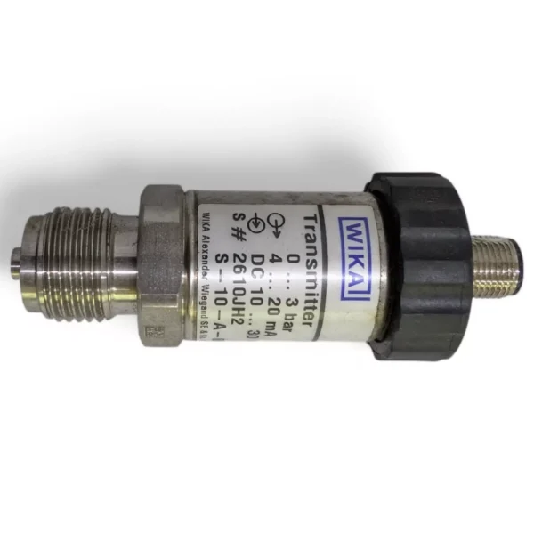 WIKA S-10 Pressure Transmitter 0-3 Bar 4-20mA DC 10-30V Industrial Sensor - Image 4