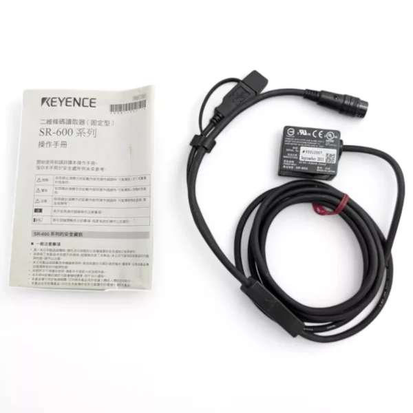 Keyence SR-600 Barcode Reader Scanner Industrial Automation