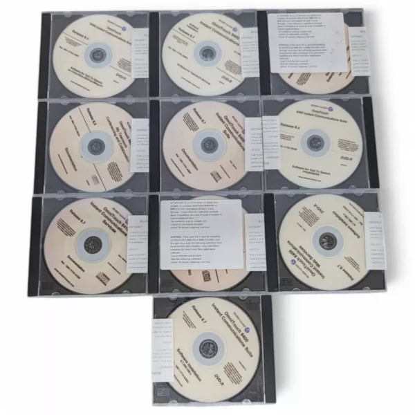 Alcatel-Lucent OmniTouch 8400 ICS Text-To-Speech R6.x Software CD Total 14 Discs