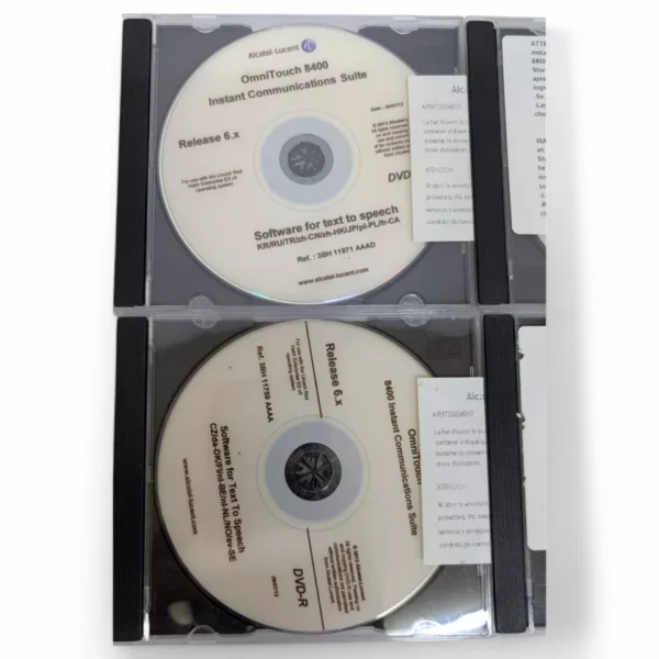 Alcatel-Lucent OmniTouch 8400 ICS Text-To-Speech R6.x Software CD Total 14 Discs - Image 4