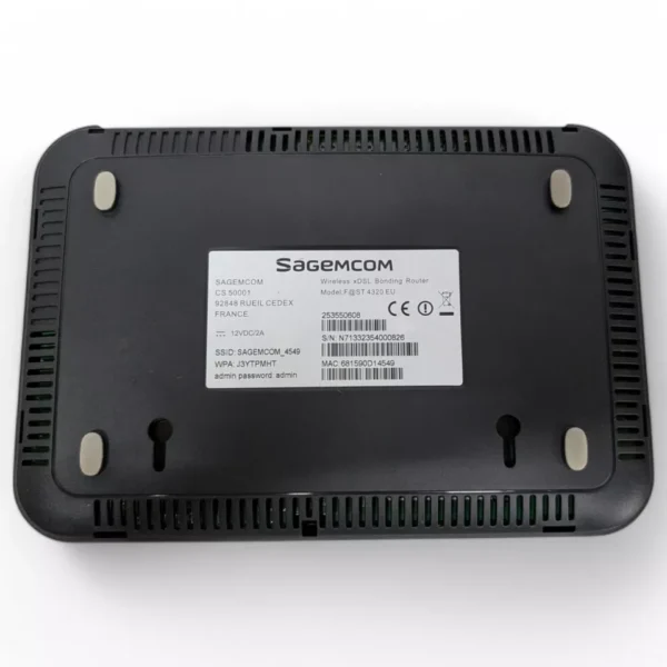 SAGEMCOM F@ST 4320 EU GENERIC Modem Router – Only for EU Countries - Image 6