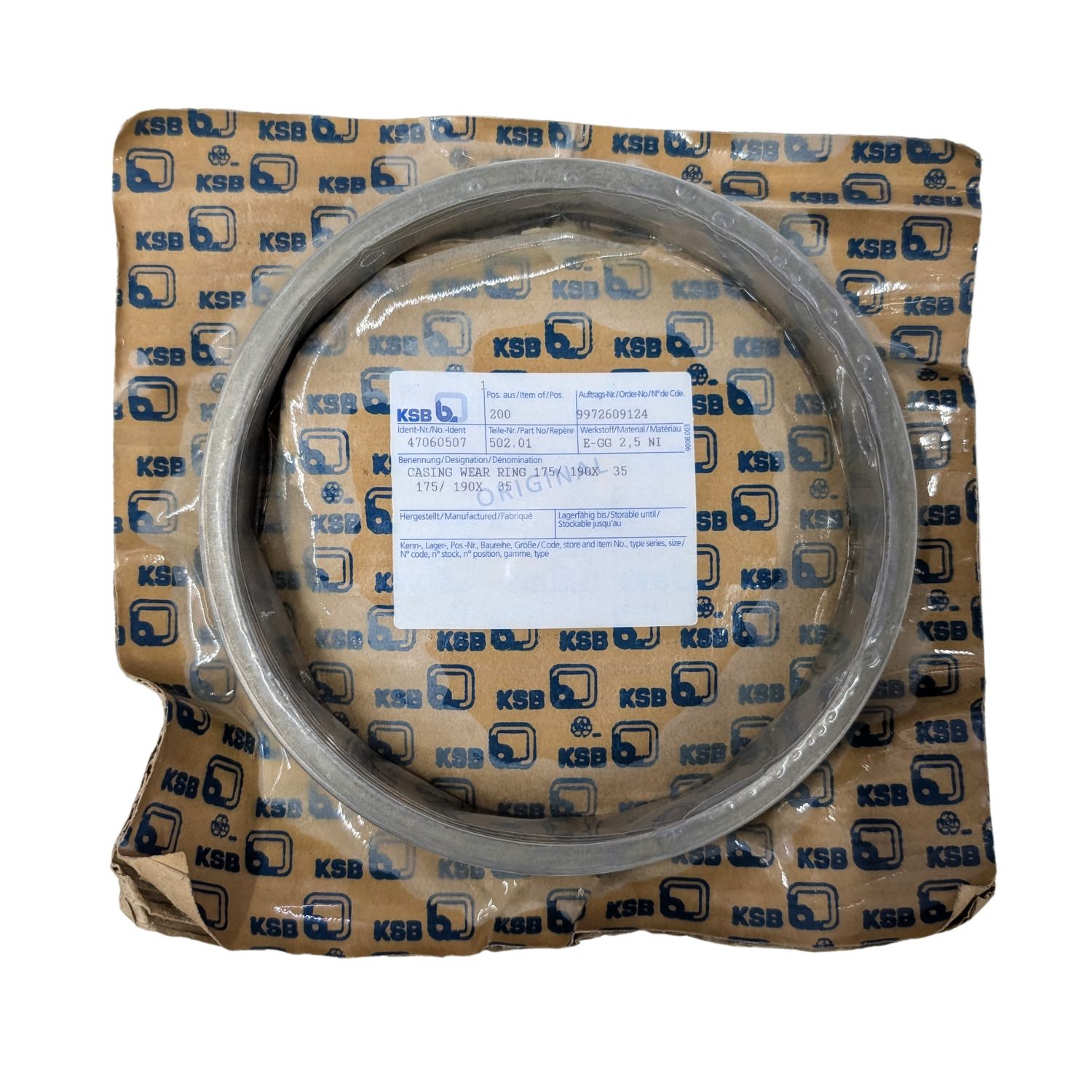 Casing Wear Ring 502.2