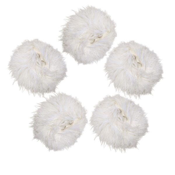 Ostrich Feather White