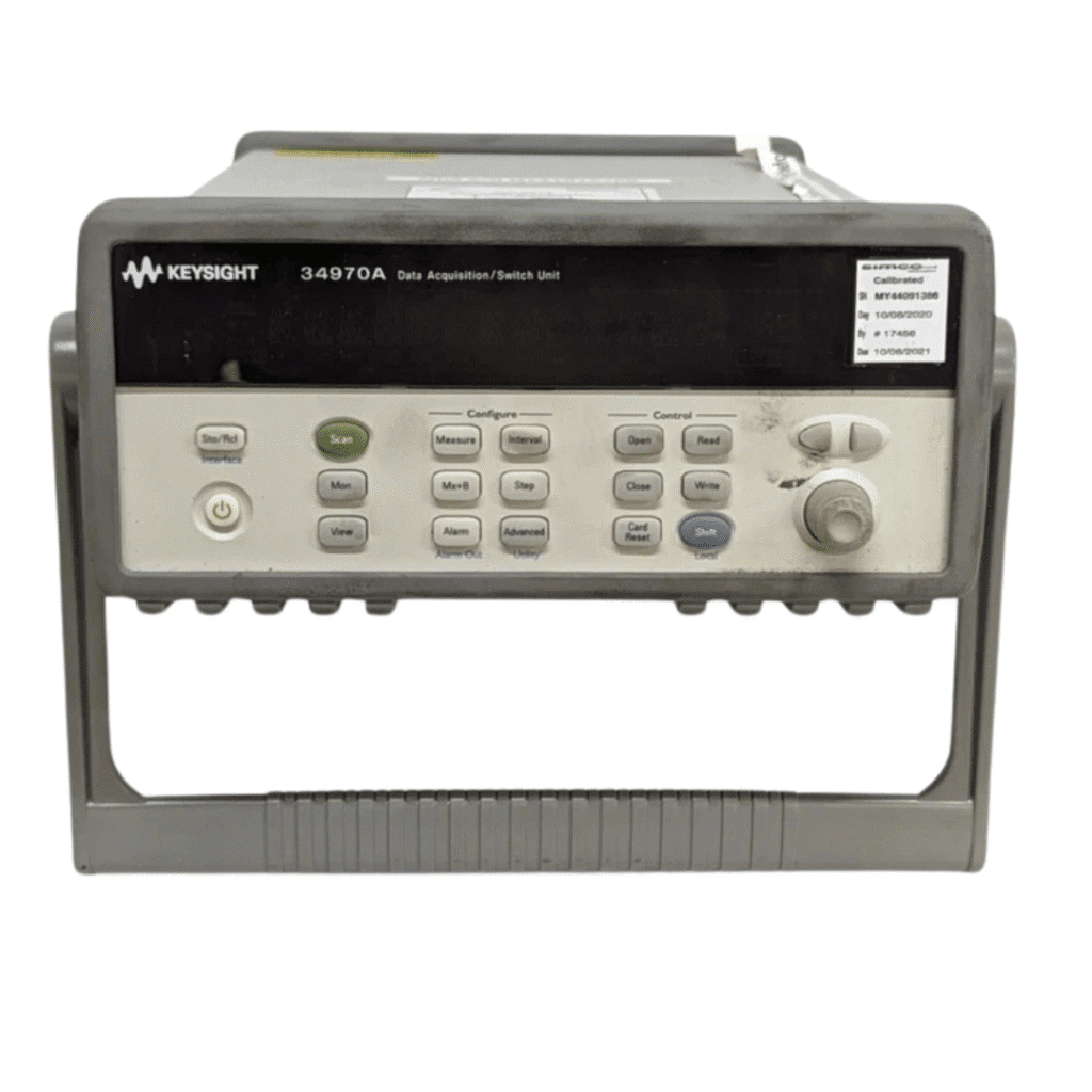 Agilent 34970A DAQ Mainframe + 34902A 16-Channel MUX Module - Fully ...